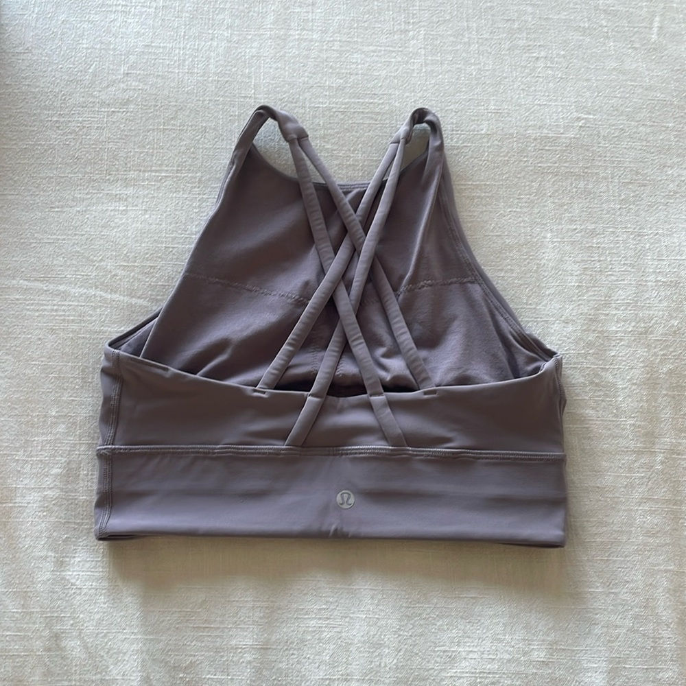 Size 8 Lululemon sports bra.  Never worn.